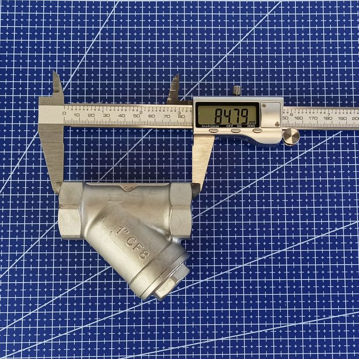 Фільтр сітчастий муфтовий нержавіючий AISI 304 DN 25 (1")