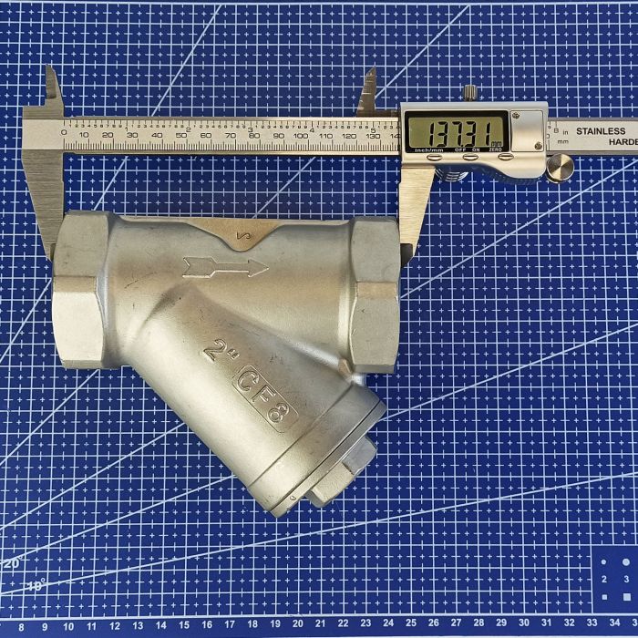 Фільтр сітчастий муфтовий нержавіючий AISI 304 DN 50 (2")
