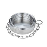 Гайка глуха з ланцюжком для муфти молочної DIN AISI 304 DN 15