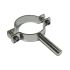 Stainless steel clamp for fastening pipes AISI 304 DN 32 (42,4)