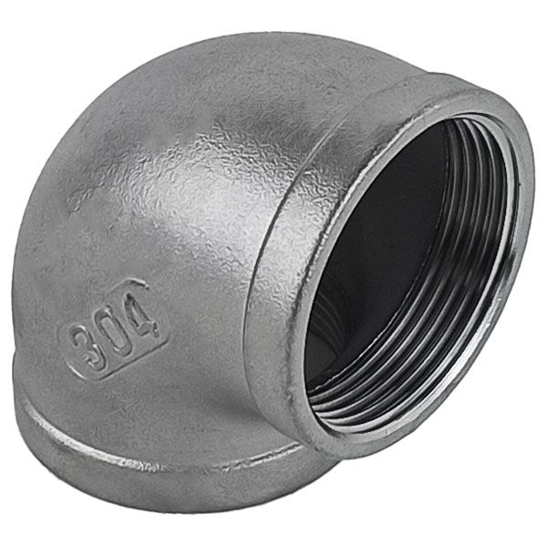 Коліно 90 градусів із нержавіючої сталі AISI 304 DN 20 (3/4")
