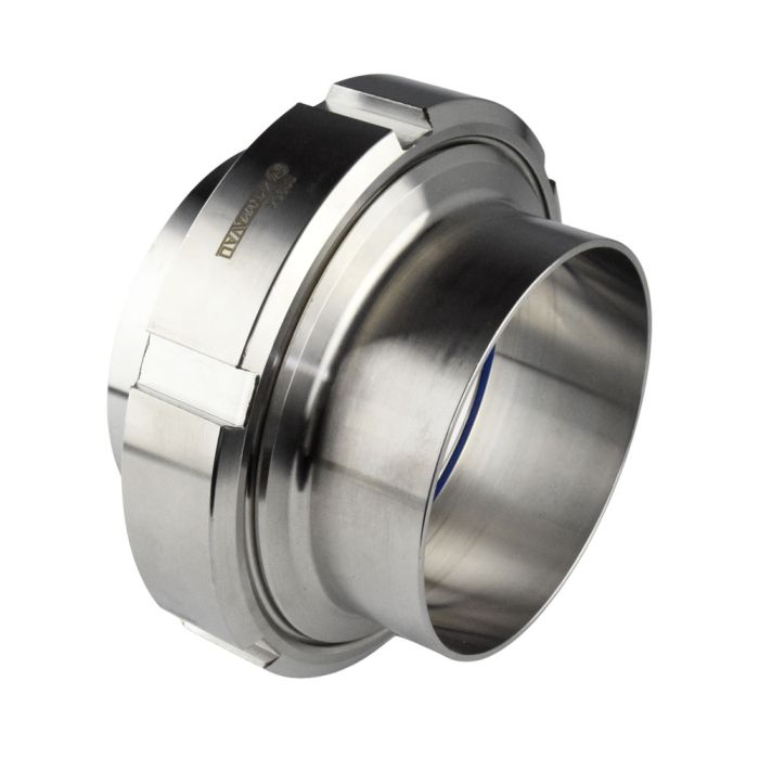 Муфта молочна нержавіюча в зборі DIN AISI 304 DN 32 (34x1,5)