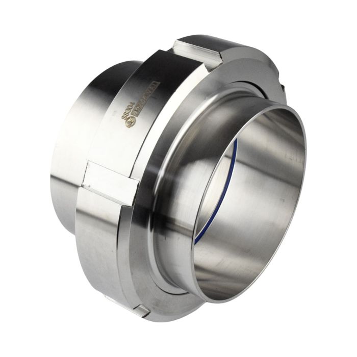 Муфта молочна нержавіюча в зборі DIN AISI 304 DN 80 (85x2,0)