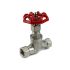 Stainless steel coupling globe valve AISI 304 Armaval DN 32 (1 1/4")