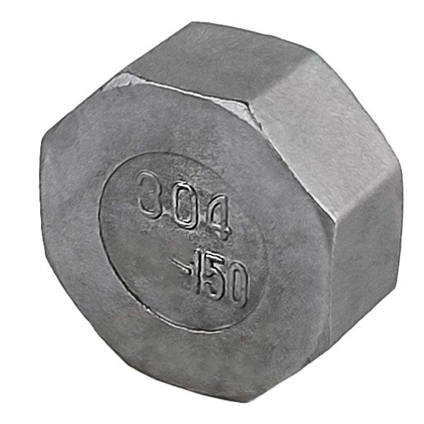 Заглушка нержавіюча AISI 304 з внутрішньою різьбою DN 20 (3/4")