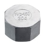 Заглушка нержавіюча AISI 304 з внутрішньою різьбою DN 65 (2 1/2")